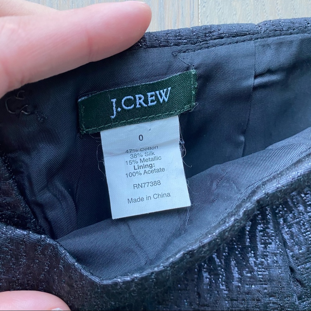 J. Crew Shimmery Mini Skirt - Picture 3 of 4